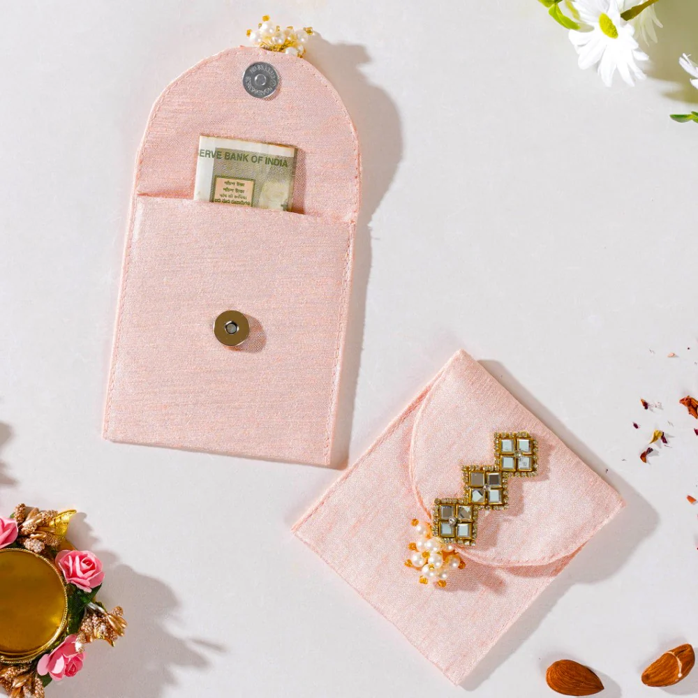 Pink Festive Envelope Set Of 2 - Image 4