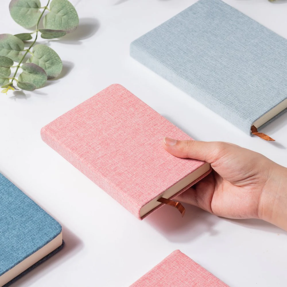 Pink Pocket Hardbound Notebook 128 Pages - Image 4