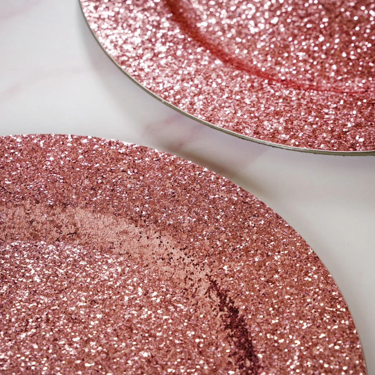 Pink Shimmer Charger Plate Set Of 6 13 Inch - Image 10