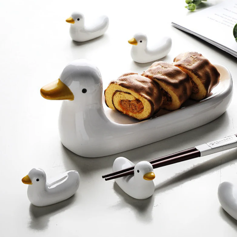Platter With Chopstick Rest - Image 15