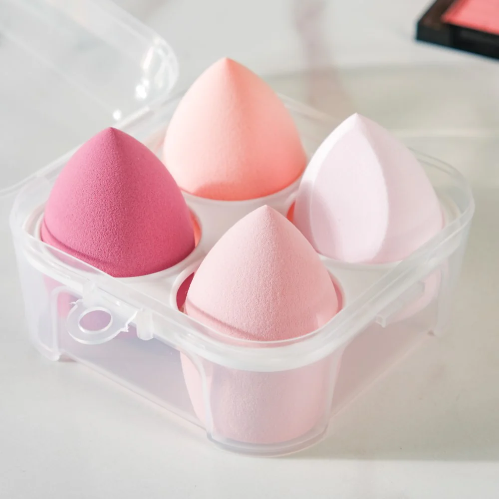 Plush Beauty Blender Pink Set of 4 - Image 6