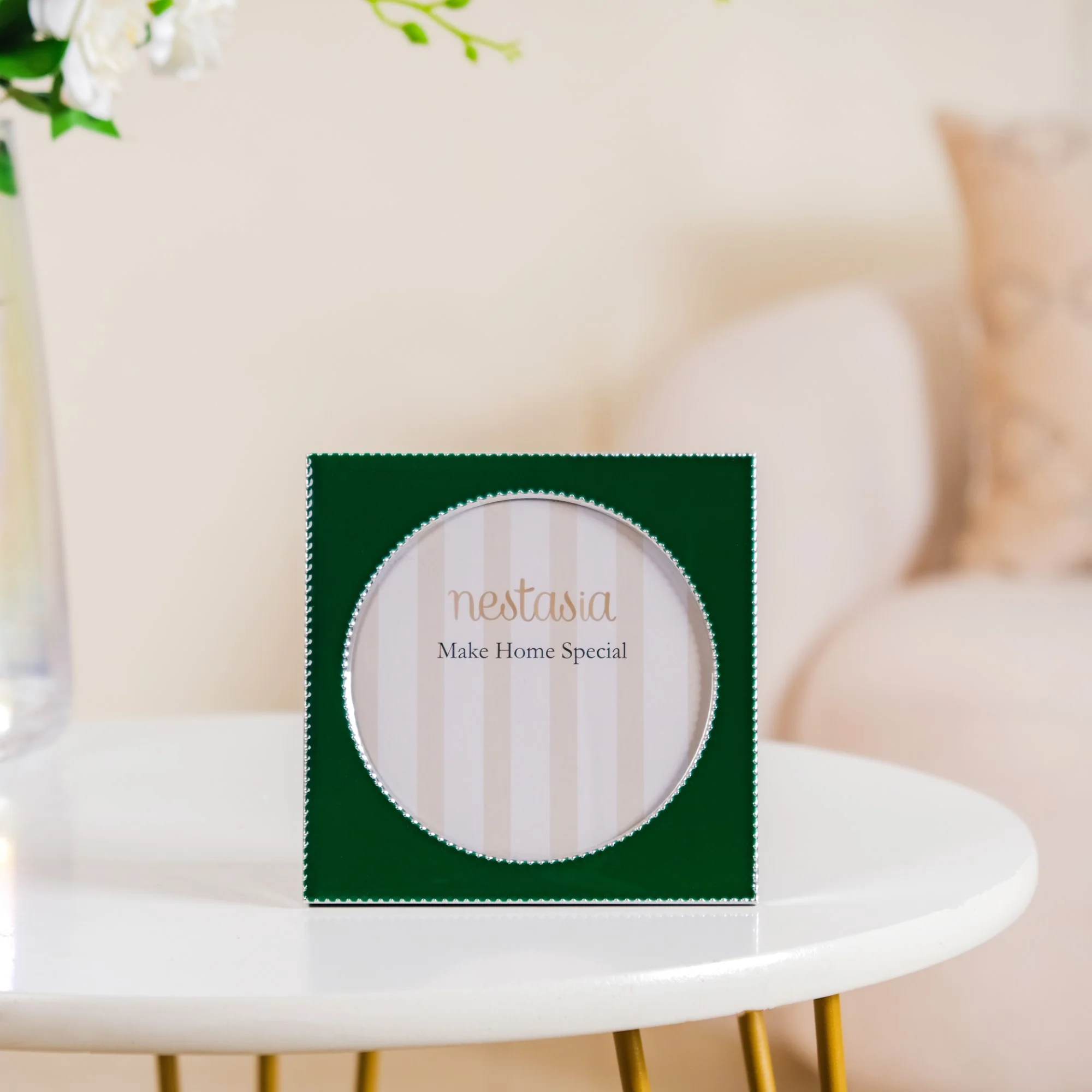 Polished Photo Frame Midnight Green 5"x5" - Image 7