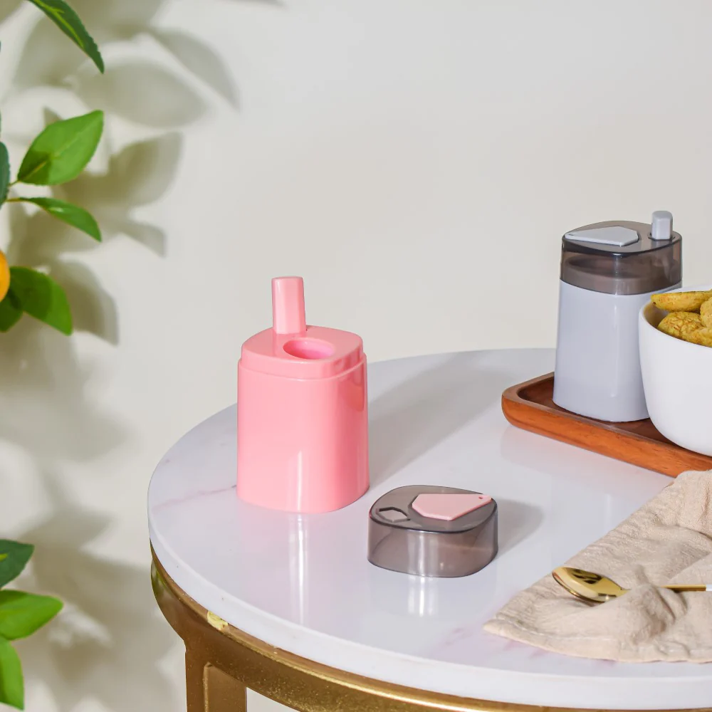 Pop-Up Toothpick Holder Dispenser Pink - Image 5