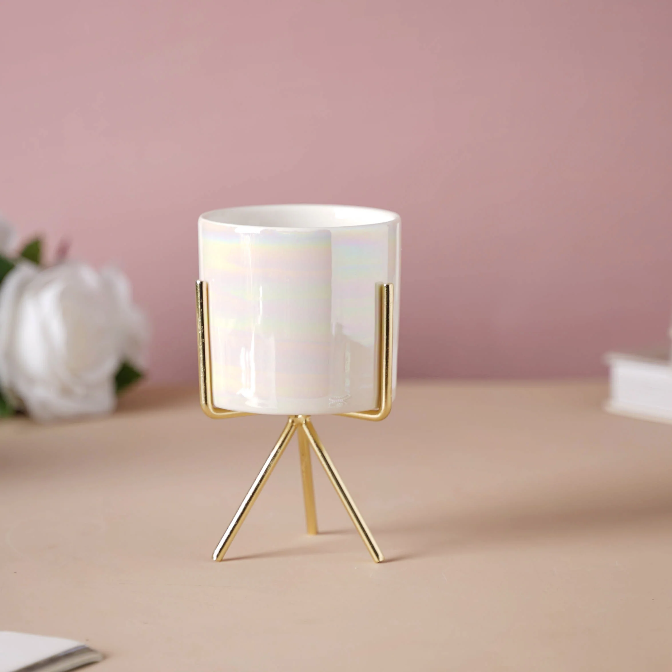 Porcelain Flower Pot - Image 10