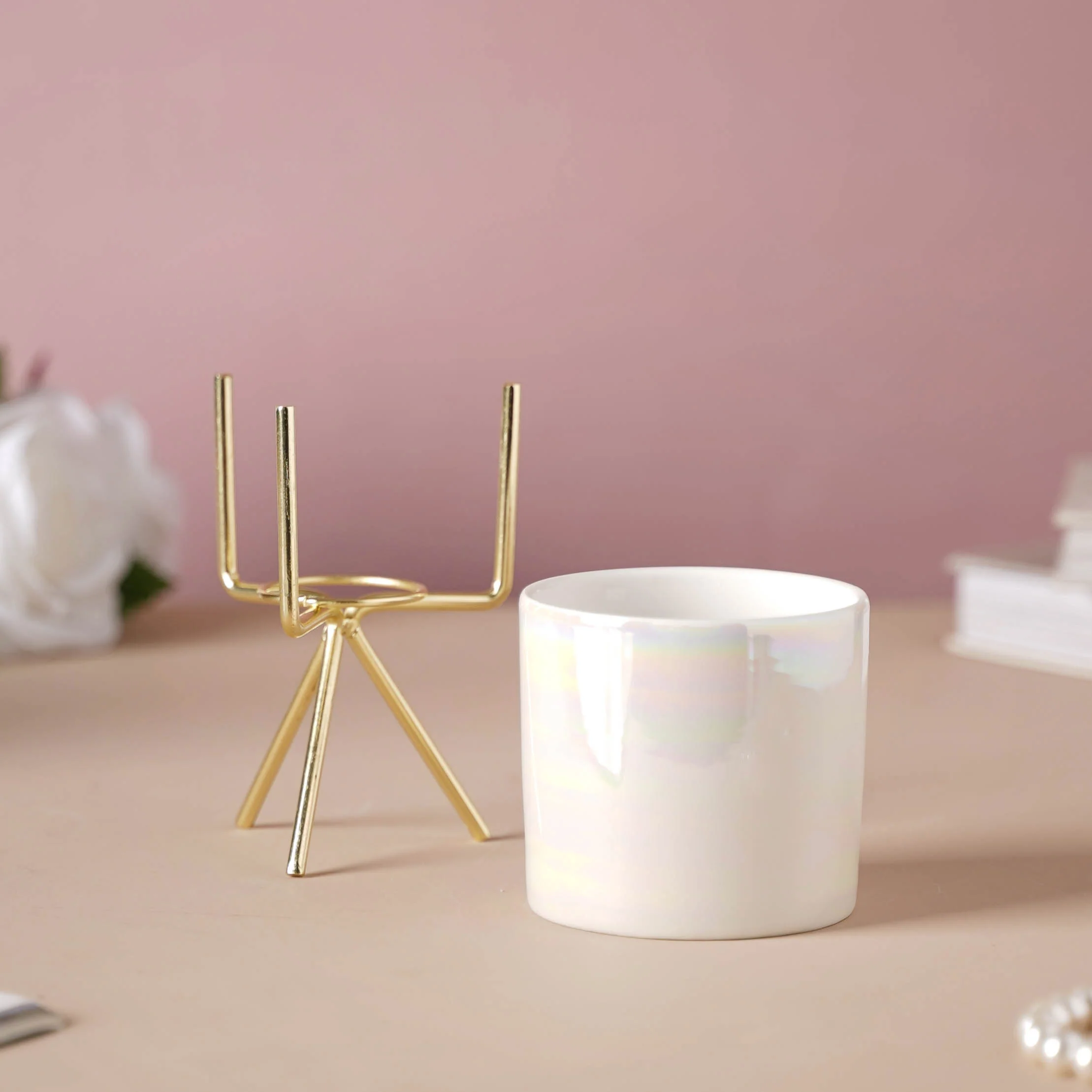 Porcelain Flower Pot - Image 8