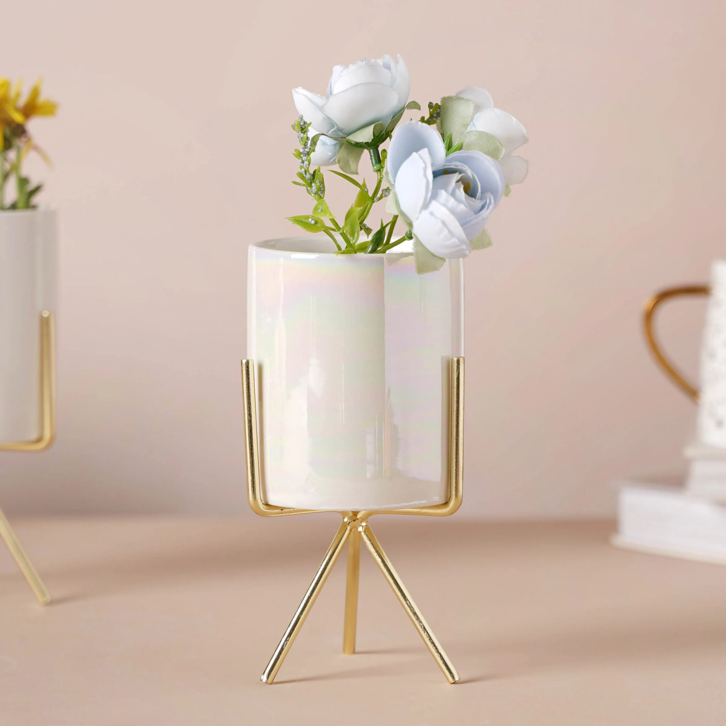 Porcelain Plant Pot - Image 10