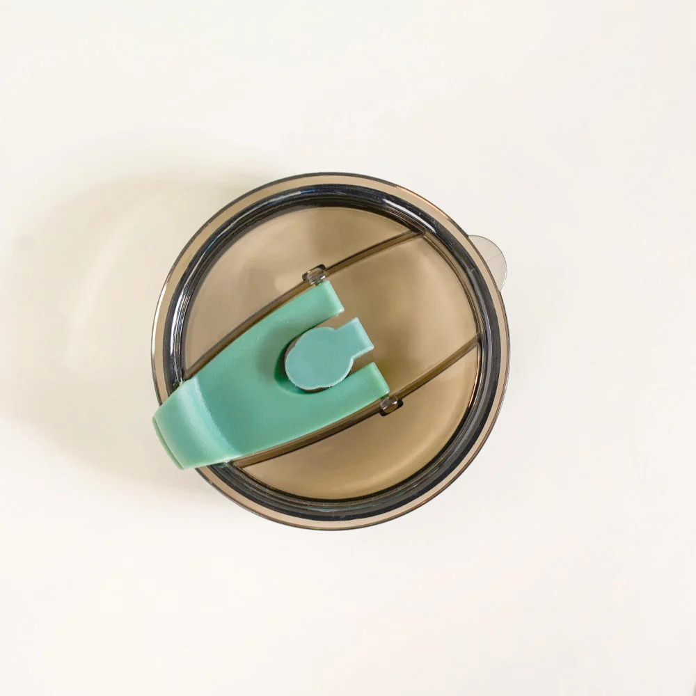 Portable Travel Coffee Mug With Lid Mint 400ml - Image 20