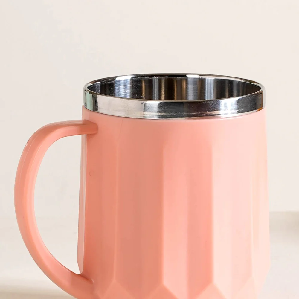 Portable Desk Coffee Mug Pink 400ml - Image 12