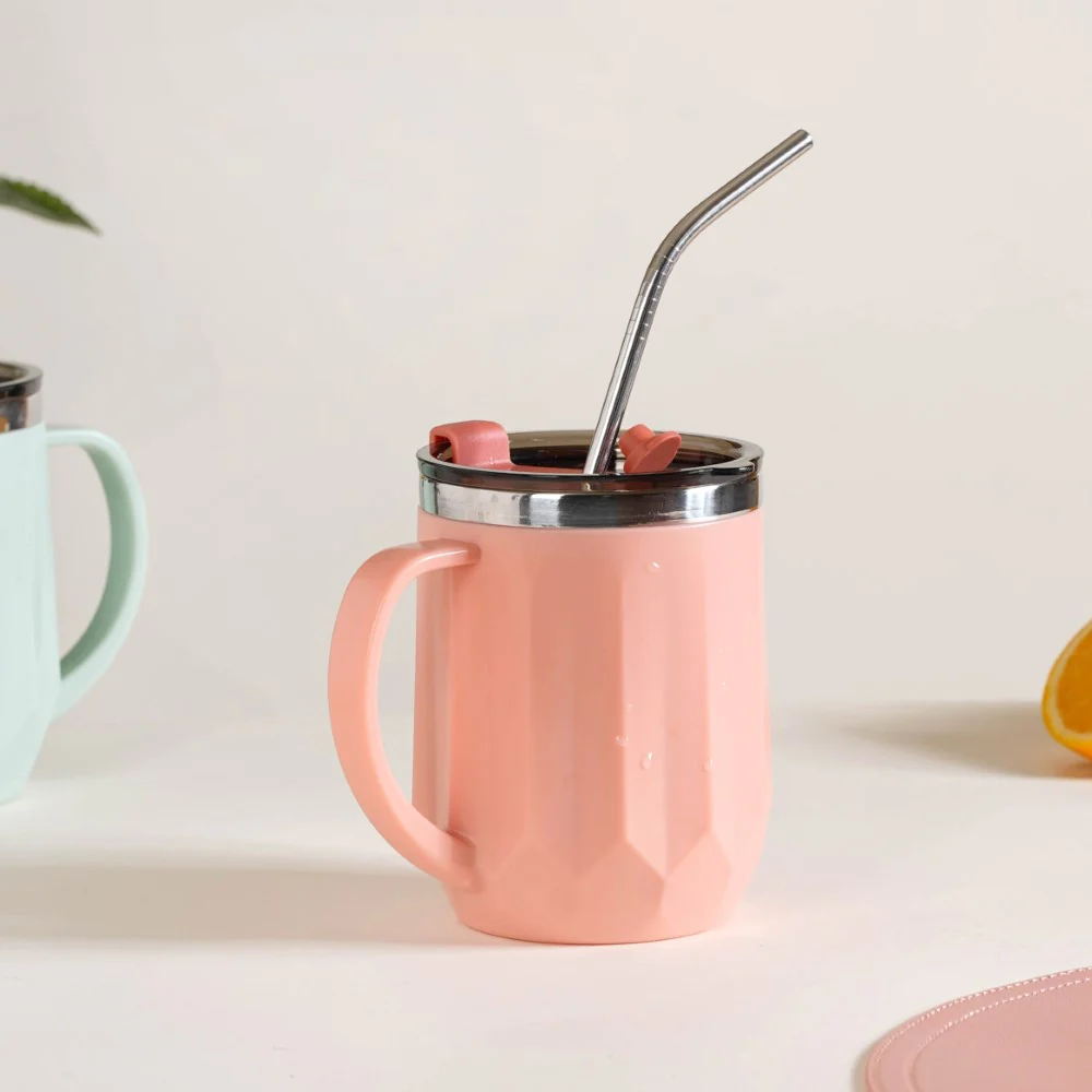 Portable Desk Coffee Mug Pink 400ml - Image 20