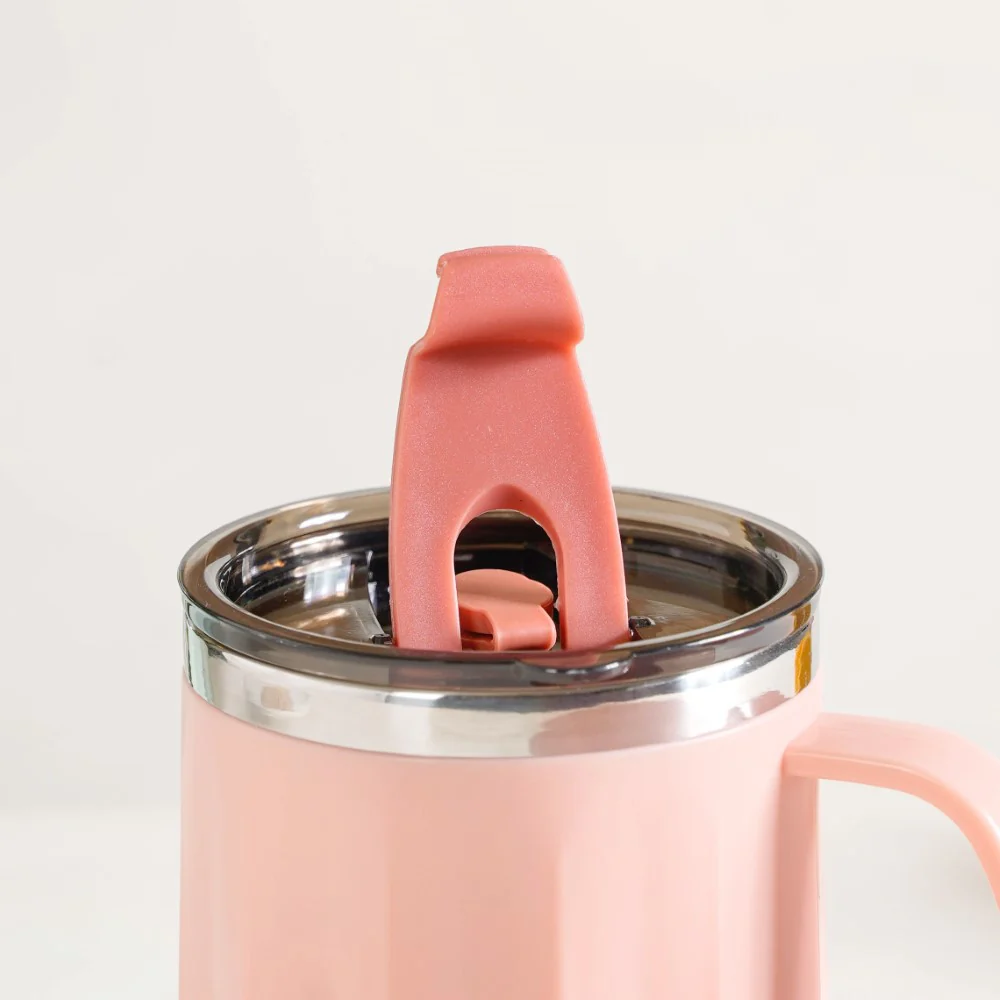 Portable Desk Coffee Mug Pink 400ml - Image 8