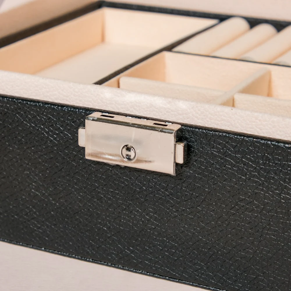 Portable Jewellery Organiser Black - Image 10