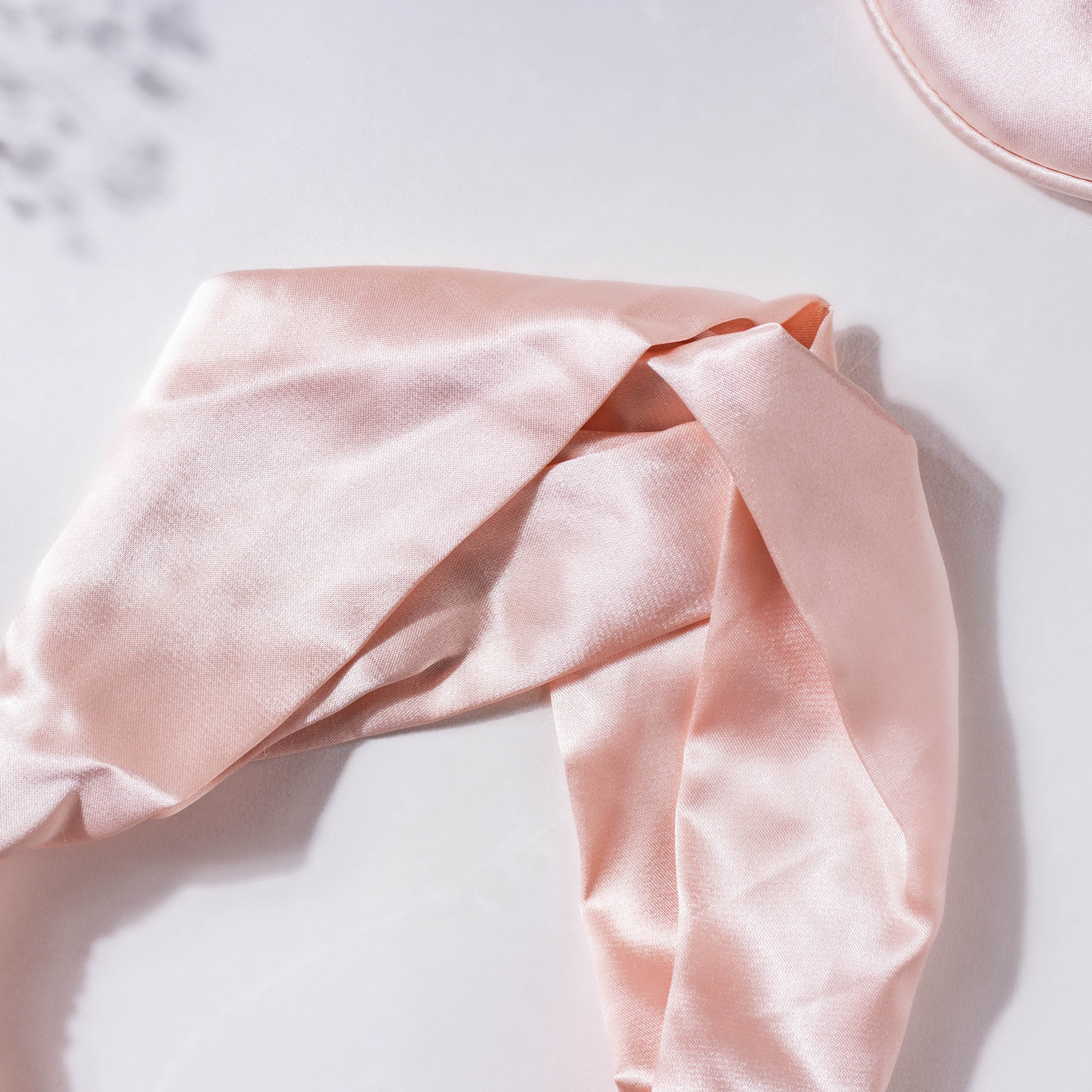 Precious Peach Satin Sleep Care Set of 4 - Image 10