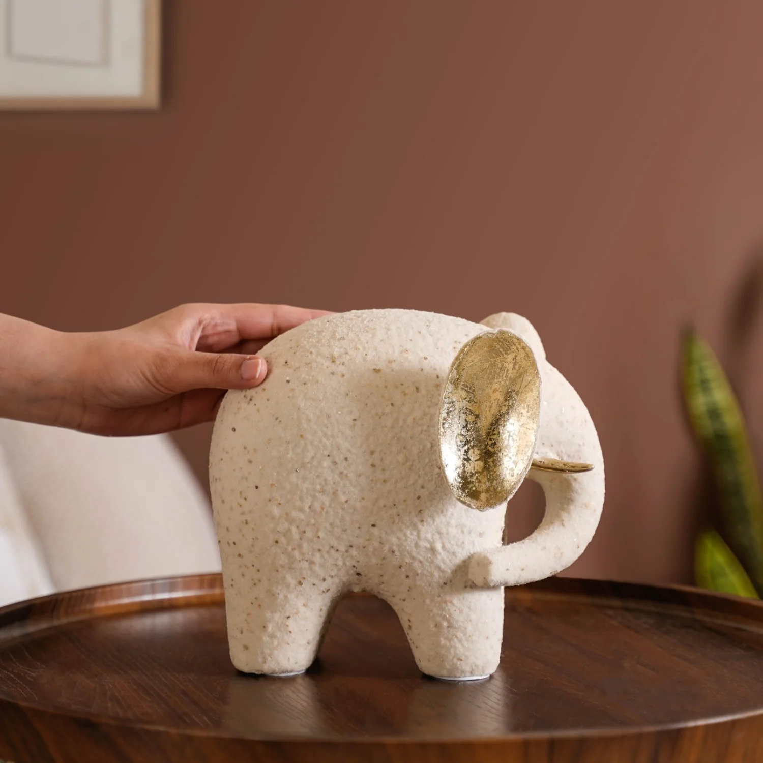 Premium Tabletop Elephant Figure - Image 2