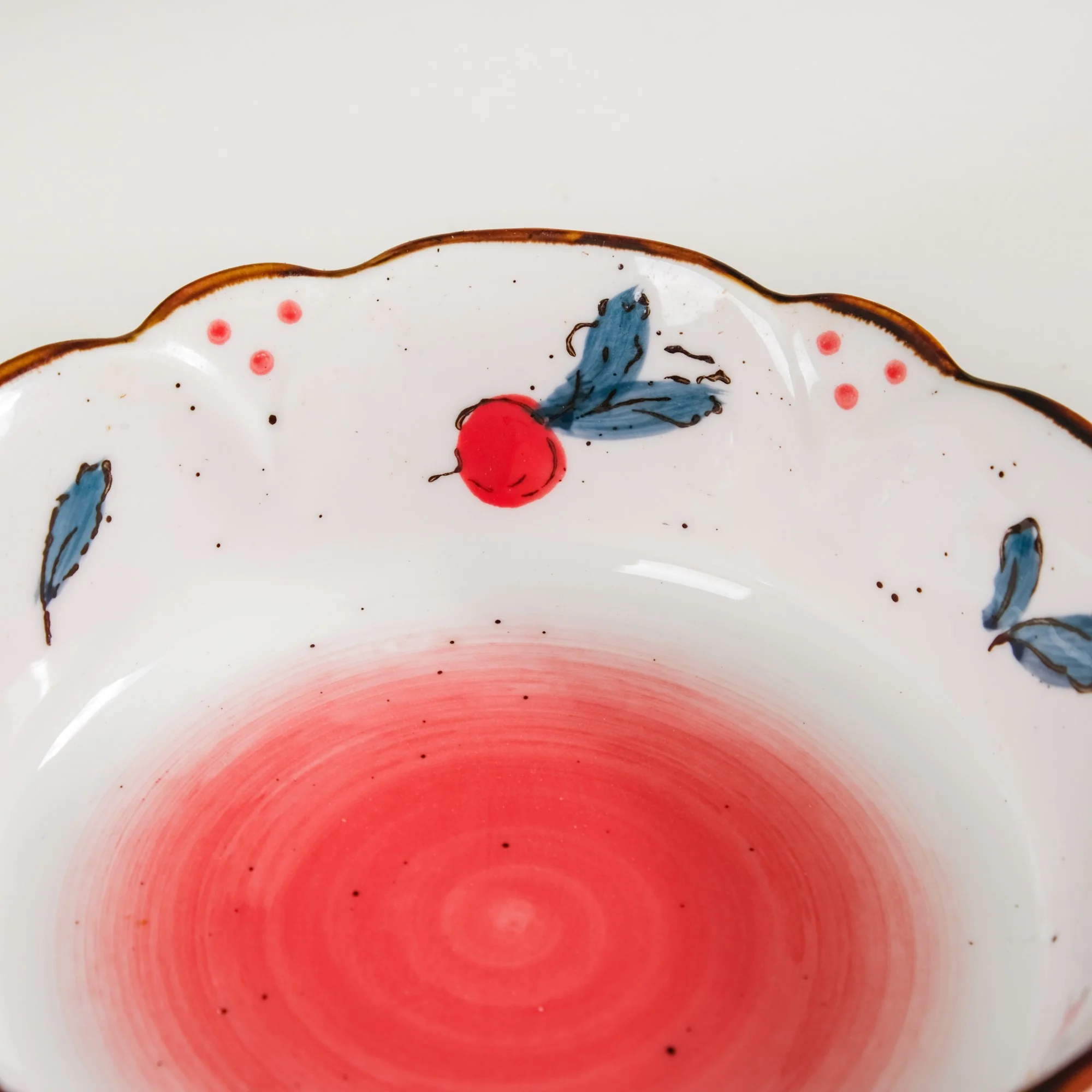 Printed Ceramic Serving Bowl 300 ml - Image 6
