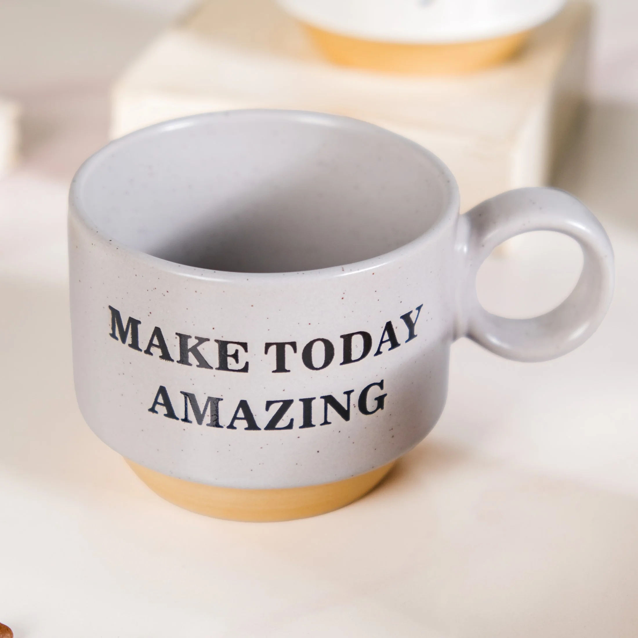Productivity Quotes Stackable Cup Set Of 4 215ml - Image 10