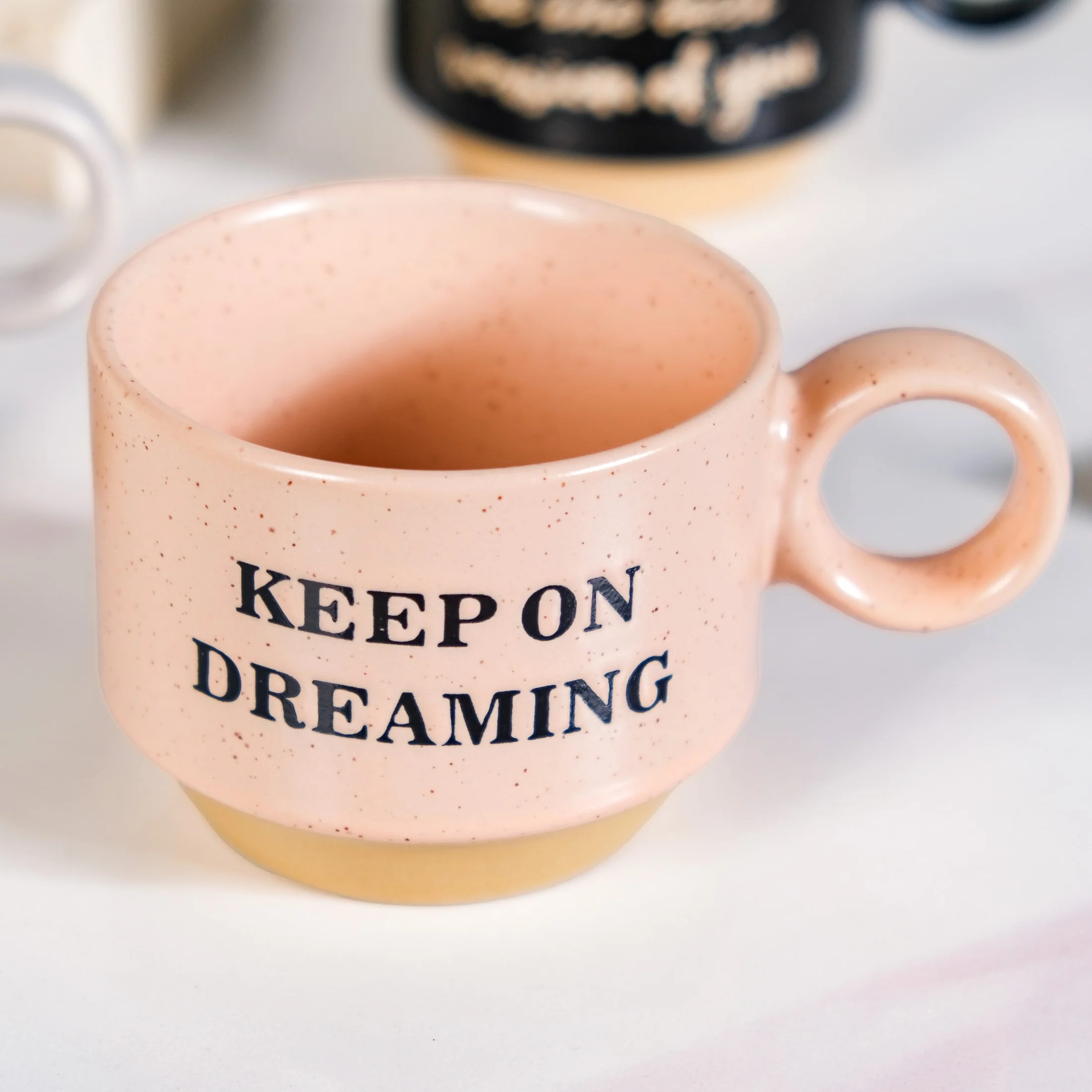 Productivity Quotes Stackable Cup Set Of 4 215ml - Image 7
