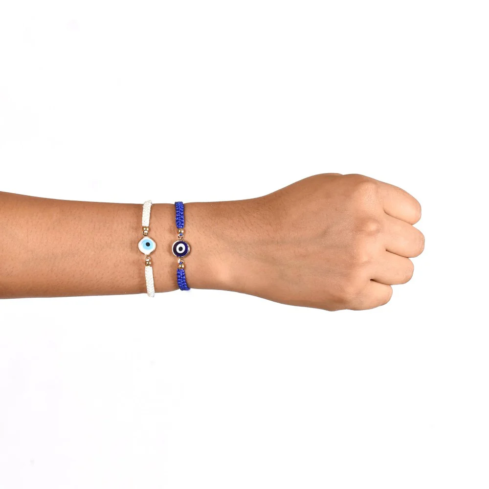 Protective Evil Eye Amulet Bracelet Set Of 2 - Image 3