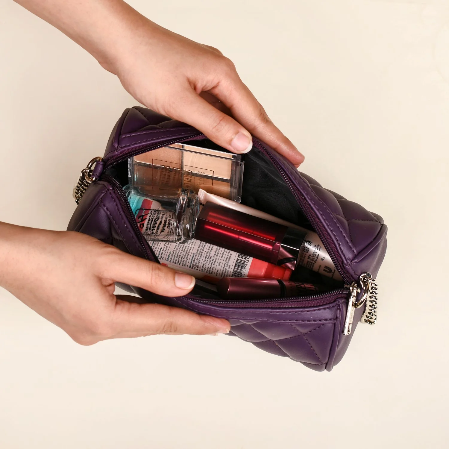 Purple Mini Barrel Bag - Image 11