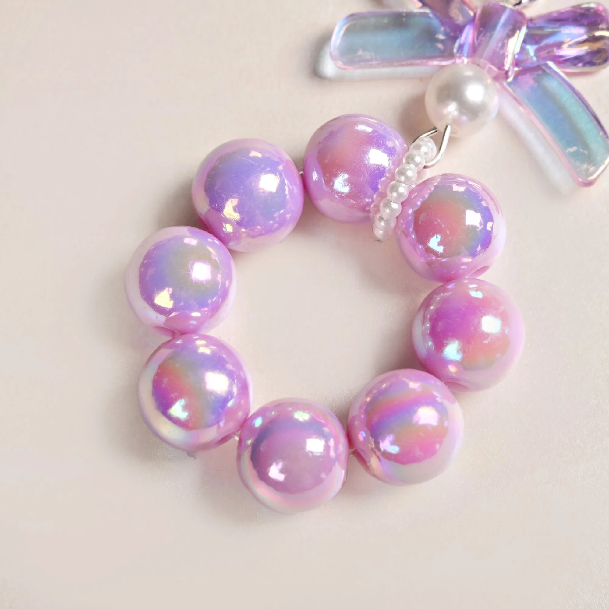 Purple Paradise Hoop Keychain - Image 6