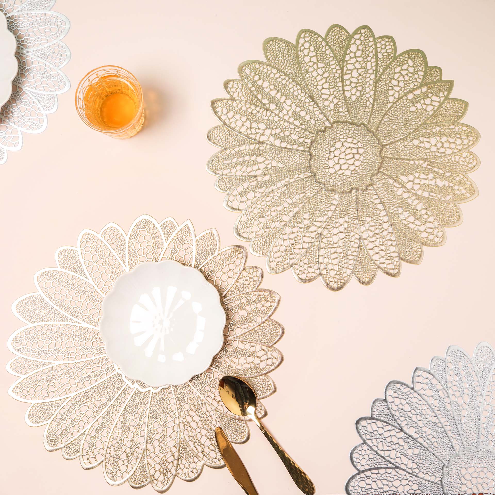 PVC Floral Placemat Set of 2 - Image 11
