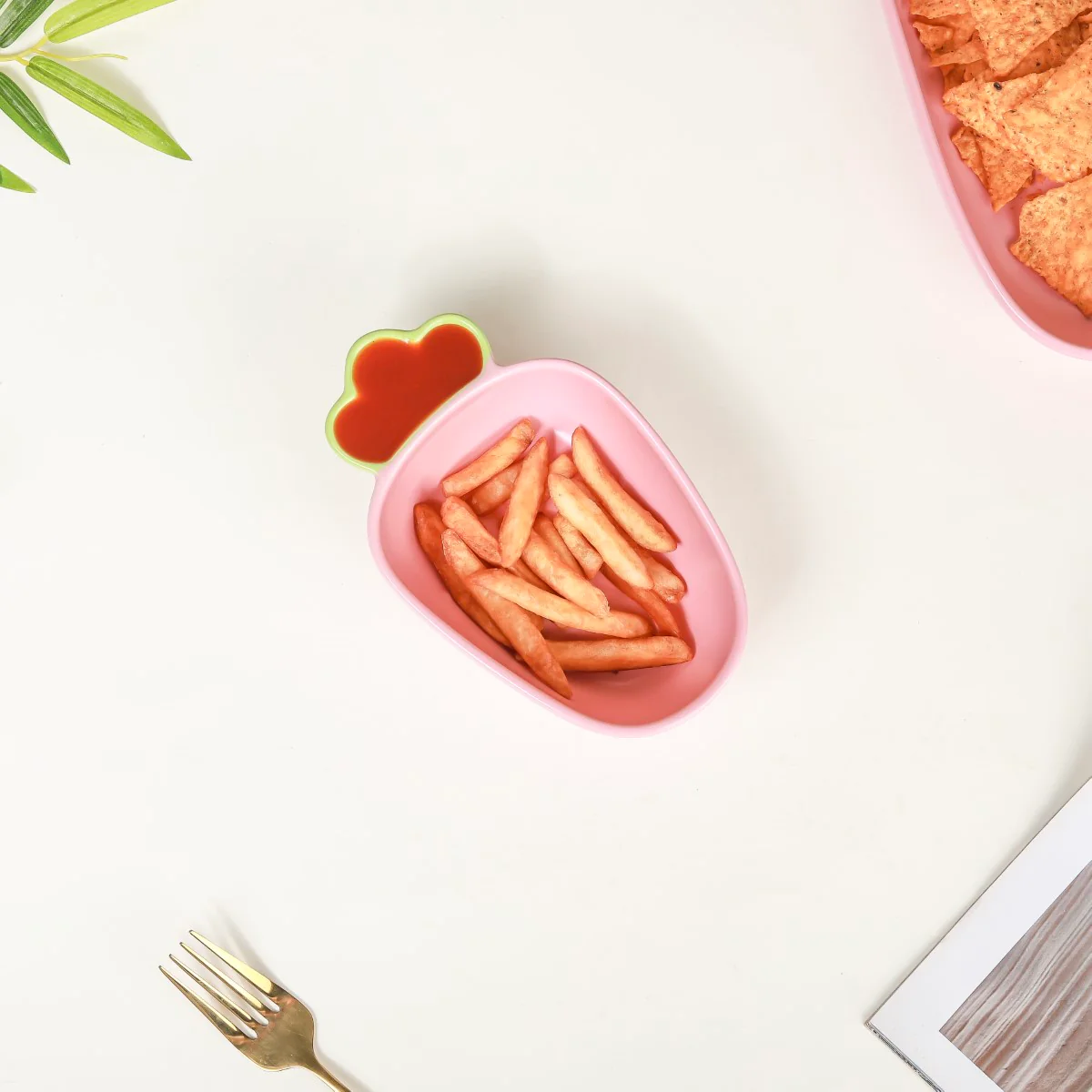Radish Ceramic Snack Dish Pink 300 ml - Image 5