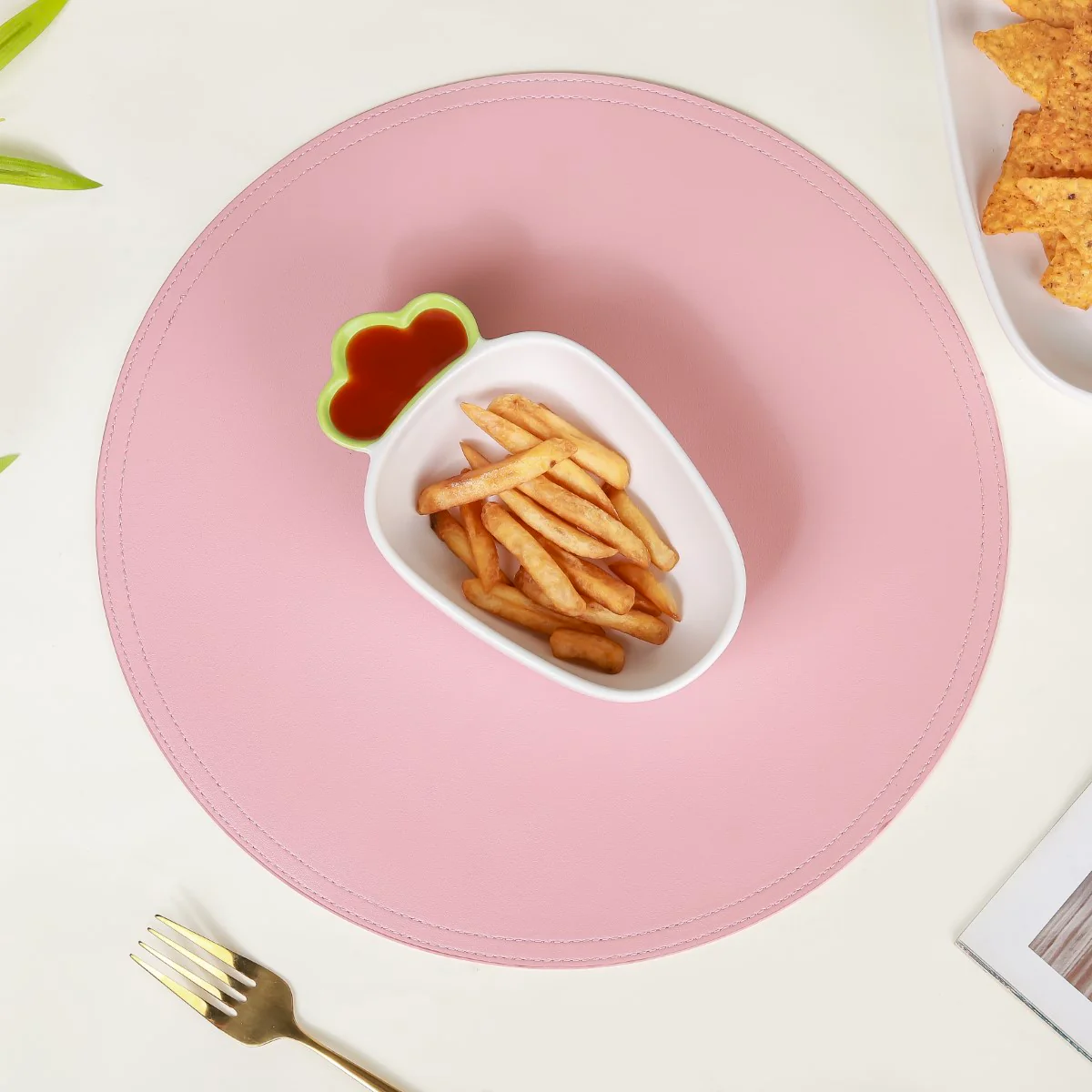 Radish Snack Dish White 300 ml - Image 2