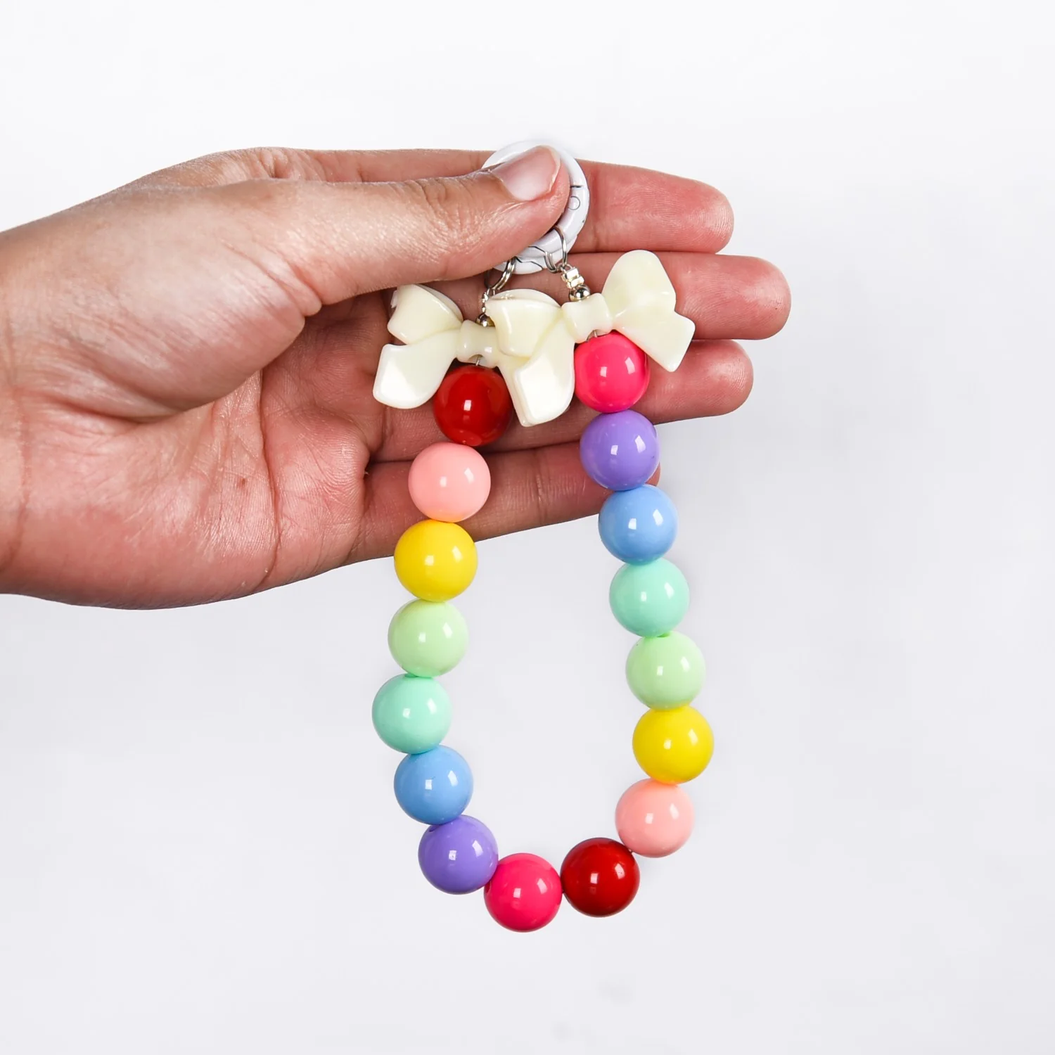 Rainbow Colour Pops Cute Keychain - Image 2