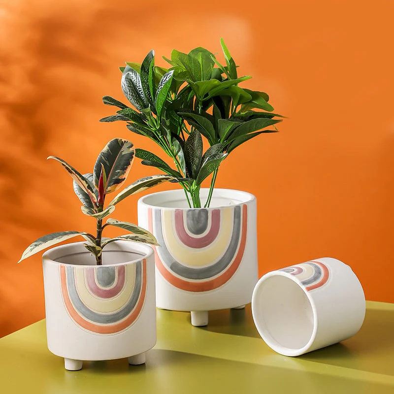 Rainbow Round Pot Large - Image 8
