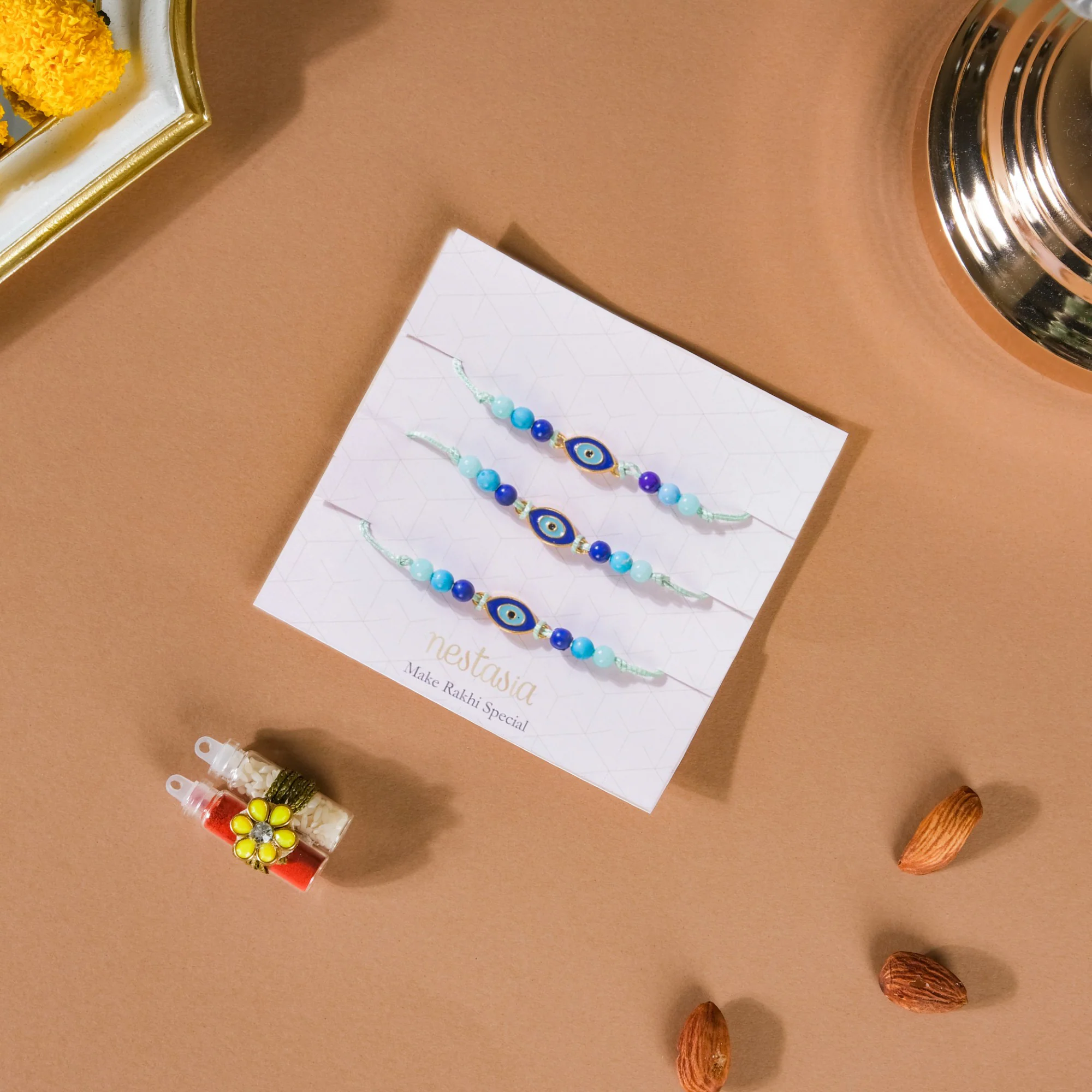 Raise A Toast Rakhi Hamper Set Of 4 - Image 5