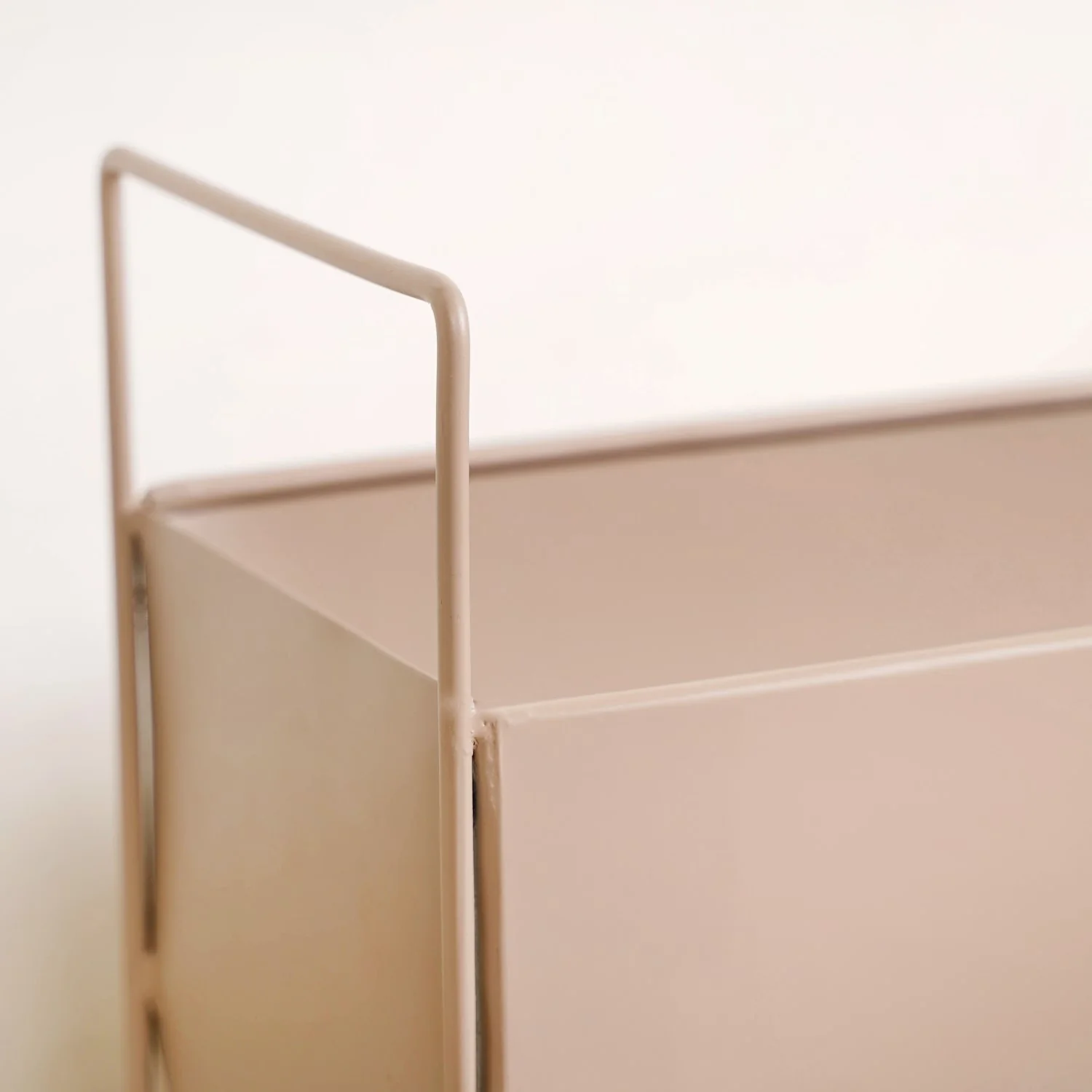 Raised Trough Planter With Handle Beige - Image 5