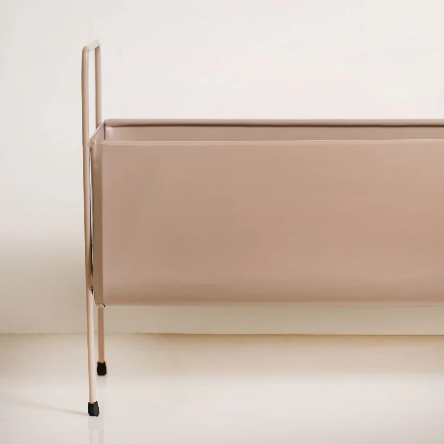 Raised Trough Planter With Handle Beige - Image 7