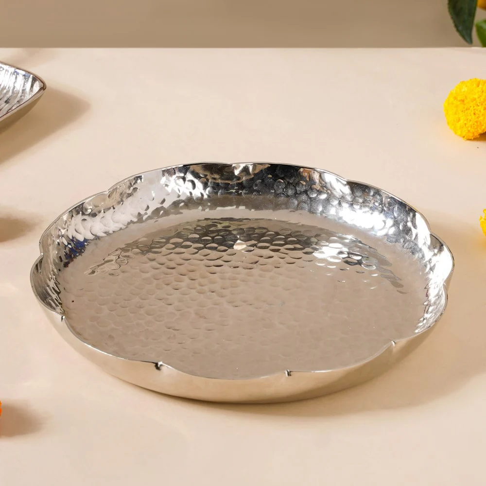 Silver Platter And Jars Gift Set - Image 3