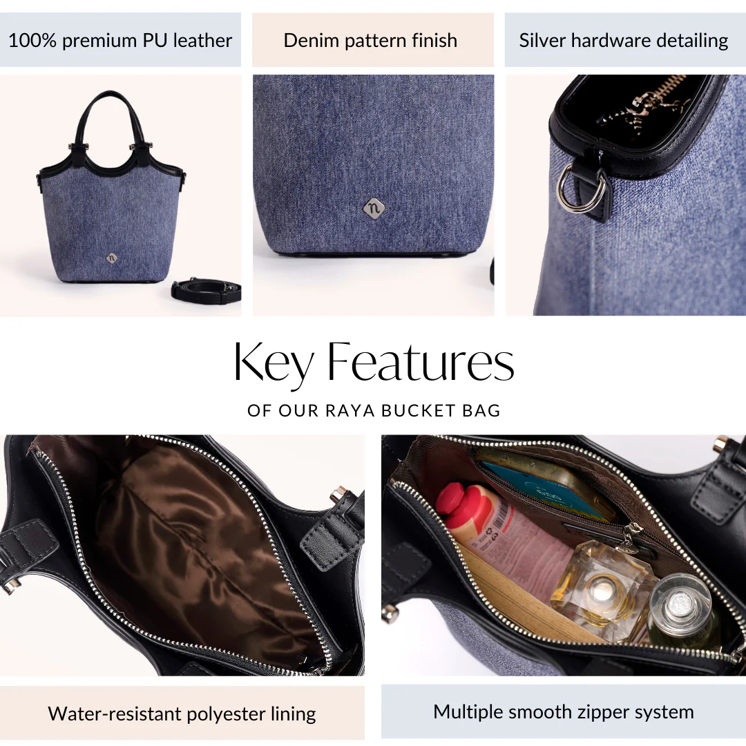Raya Bucket Handbag - Image 6