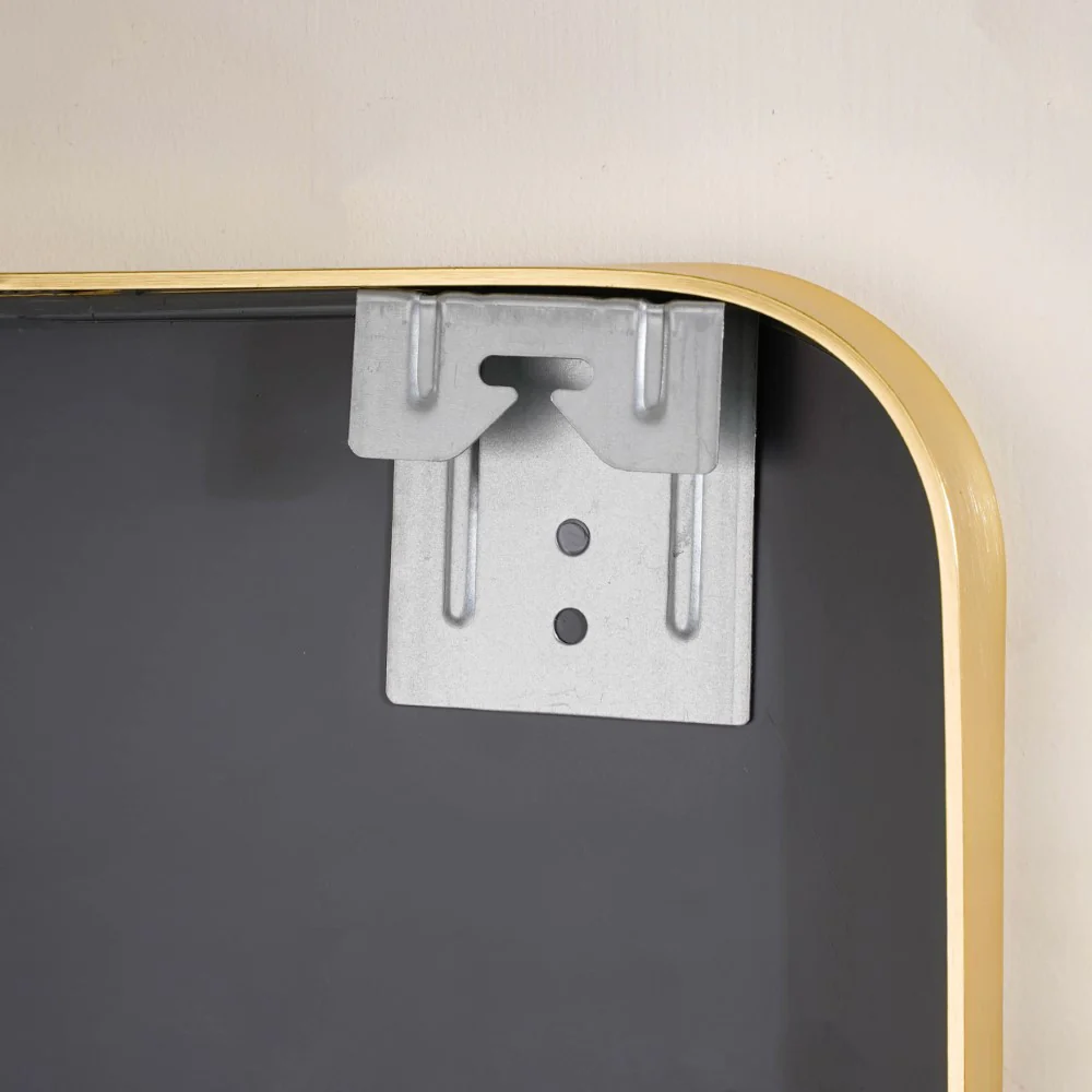 Rectangle Vanity Mirror Gold 23 x 16 Inches - Image 10