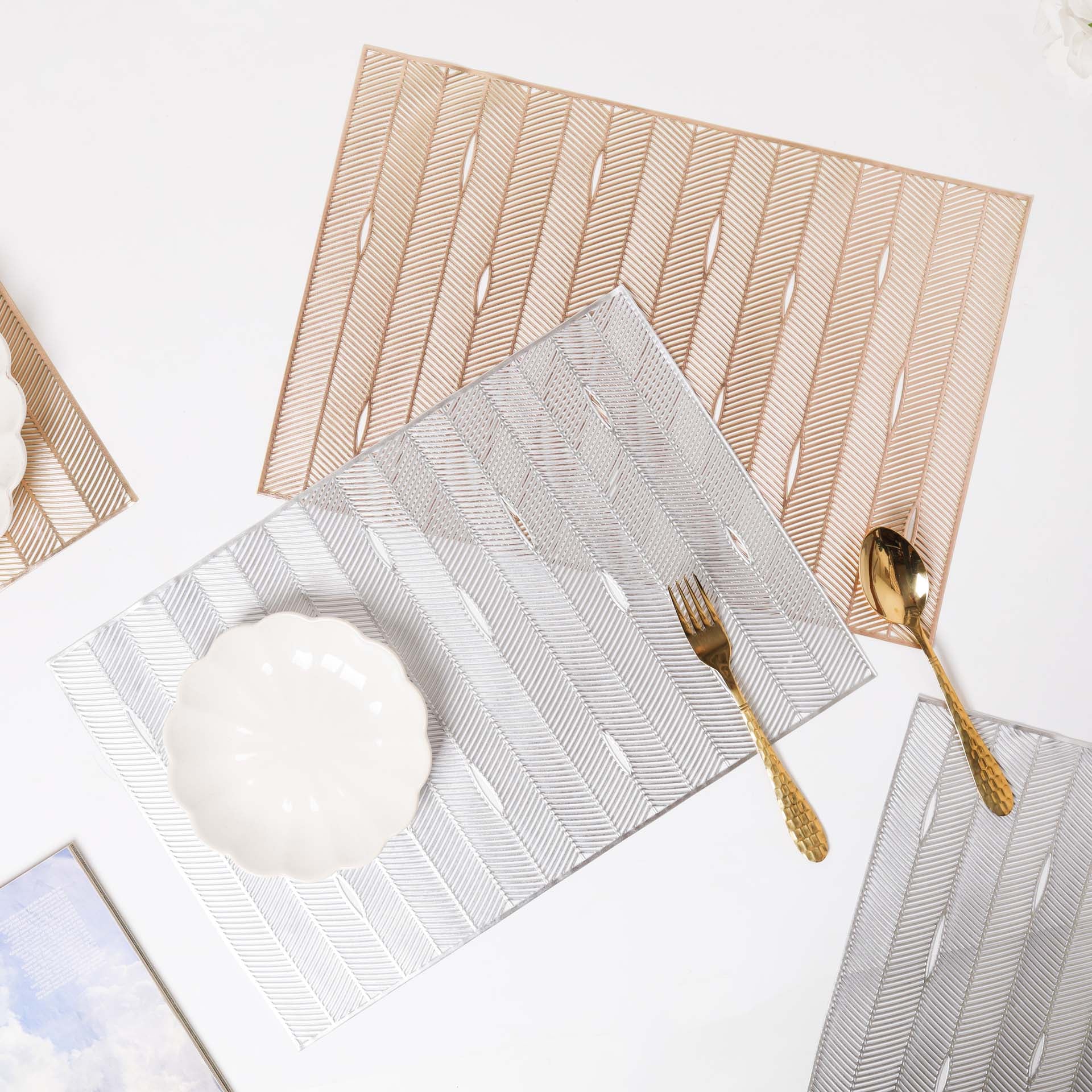 Rectangular PVC Placemat Set of 2 - Image 2