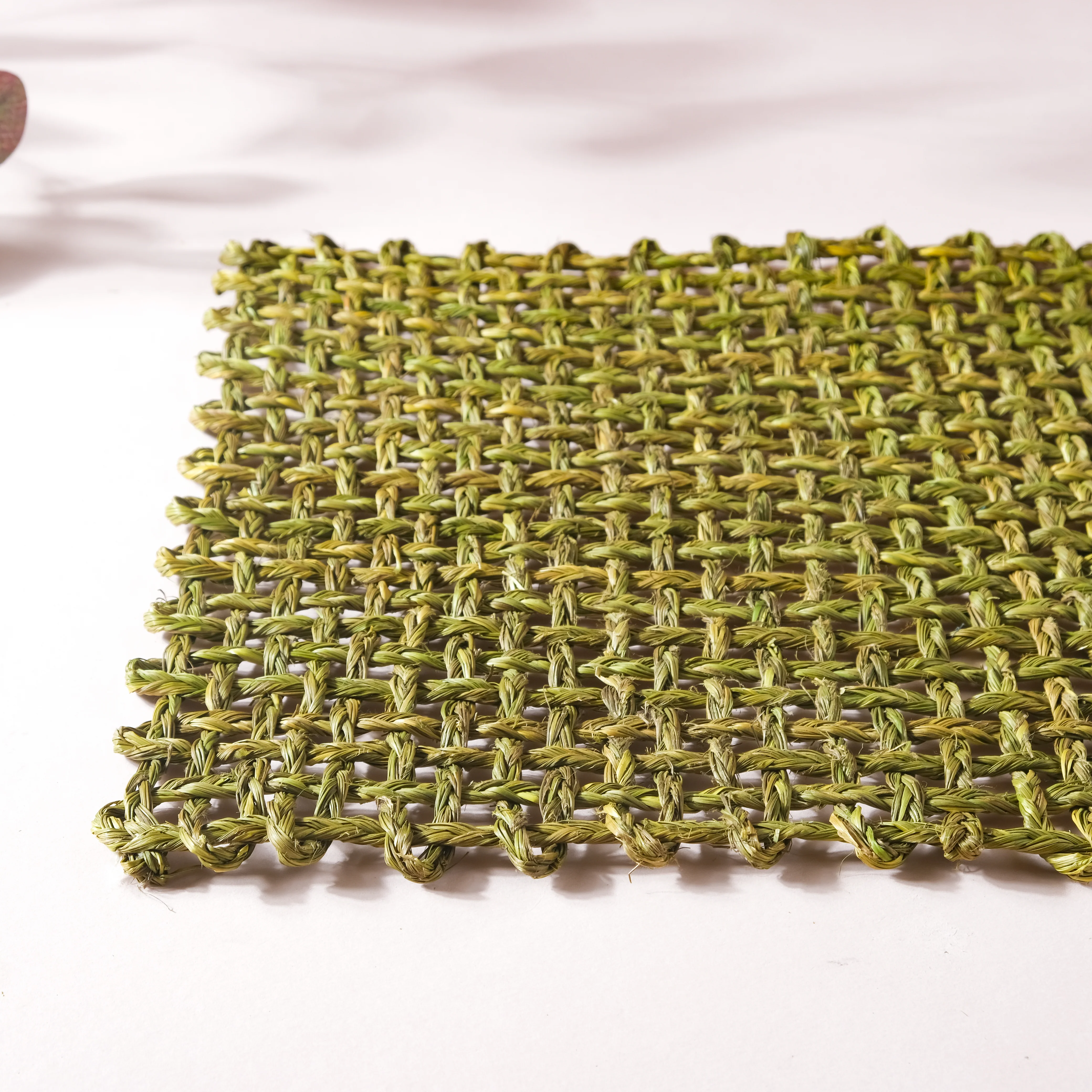 Rectangular Sabai Mat Green - Image 8