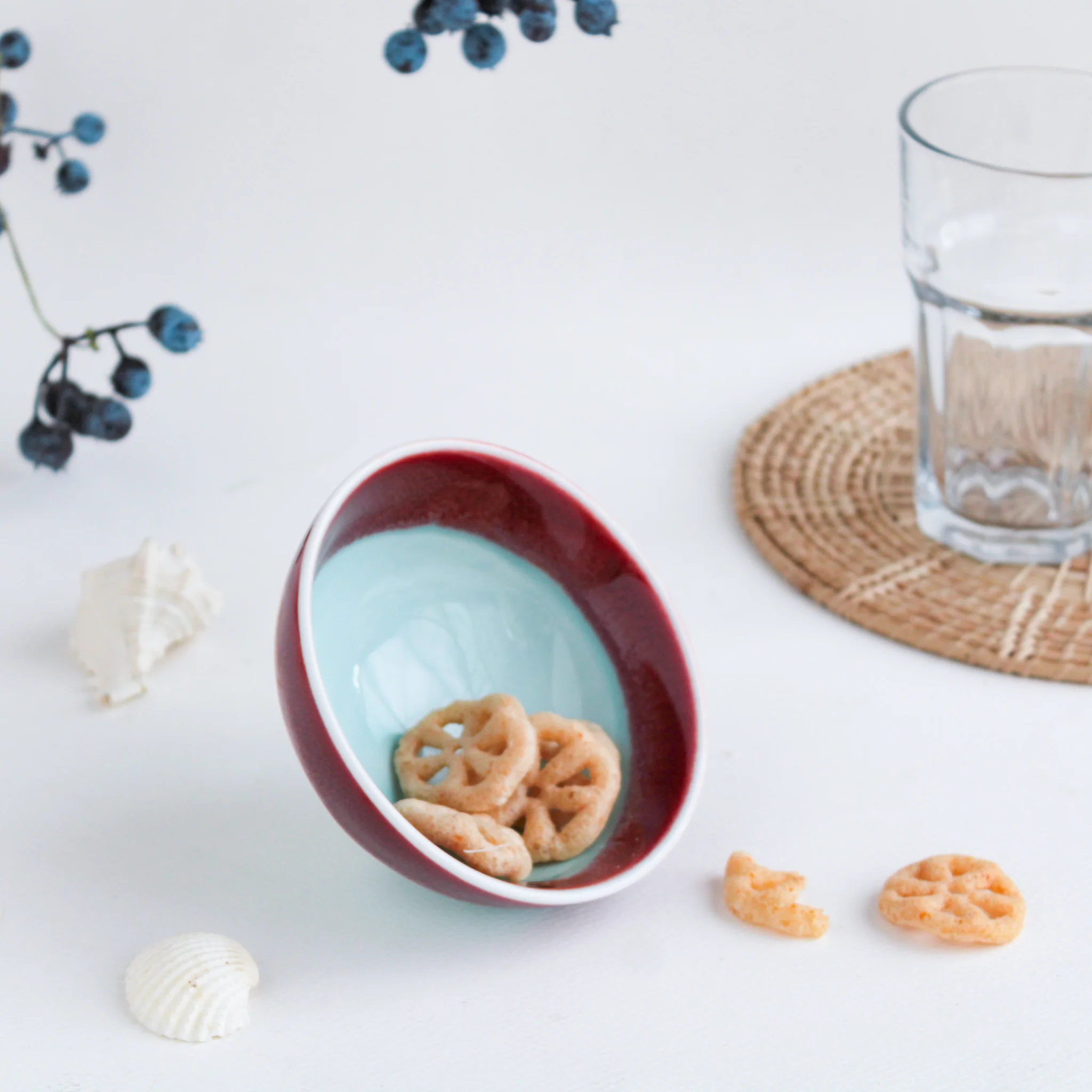 Red And Blue Bowl - Set of 2 200 ml - Image 7