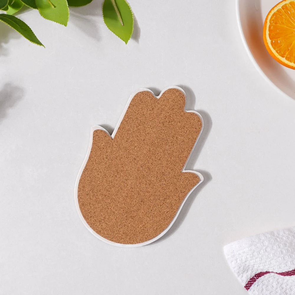 Red Healing Hamsa Hand Coaster - Image 7