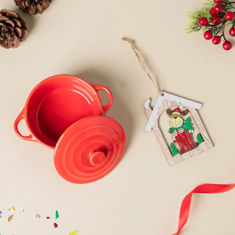 Red Velvet Baking Special Christmas Hamper Set Of 4 - Image 4