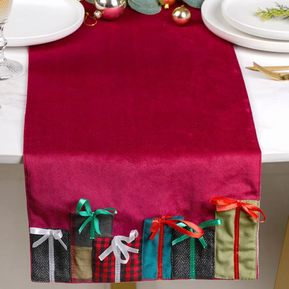 Red Velvet Gifts Table Runner 72 X 13 Inch - Image 7