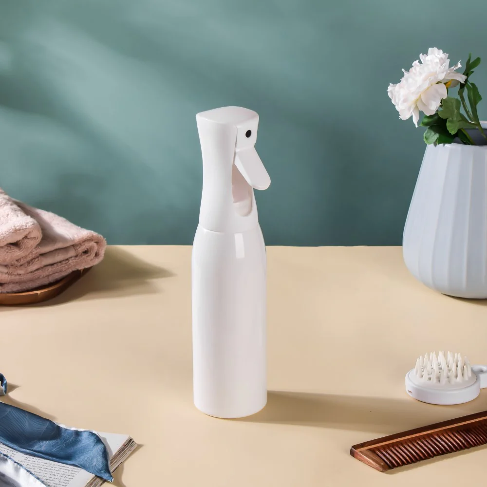 Refillable Hair Spray Bottle White - Image 8
