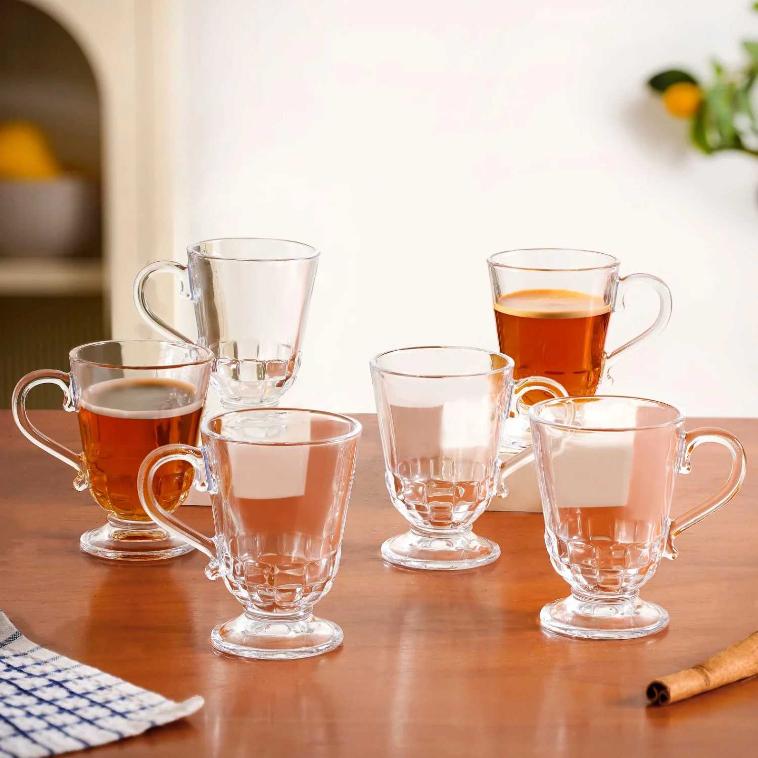 Retro Chic Irish Coffee Glass Set Of 6 196ml