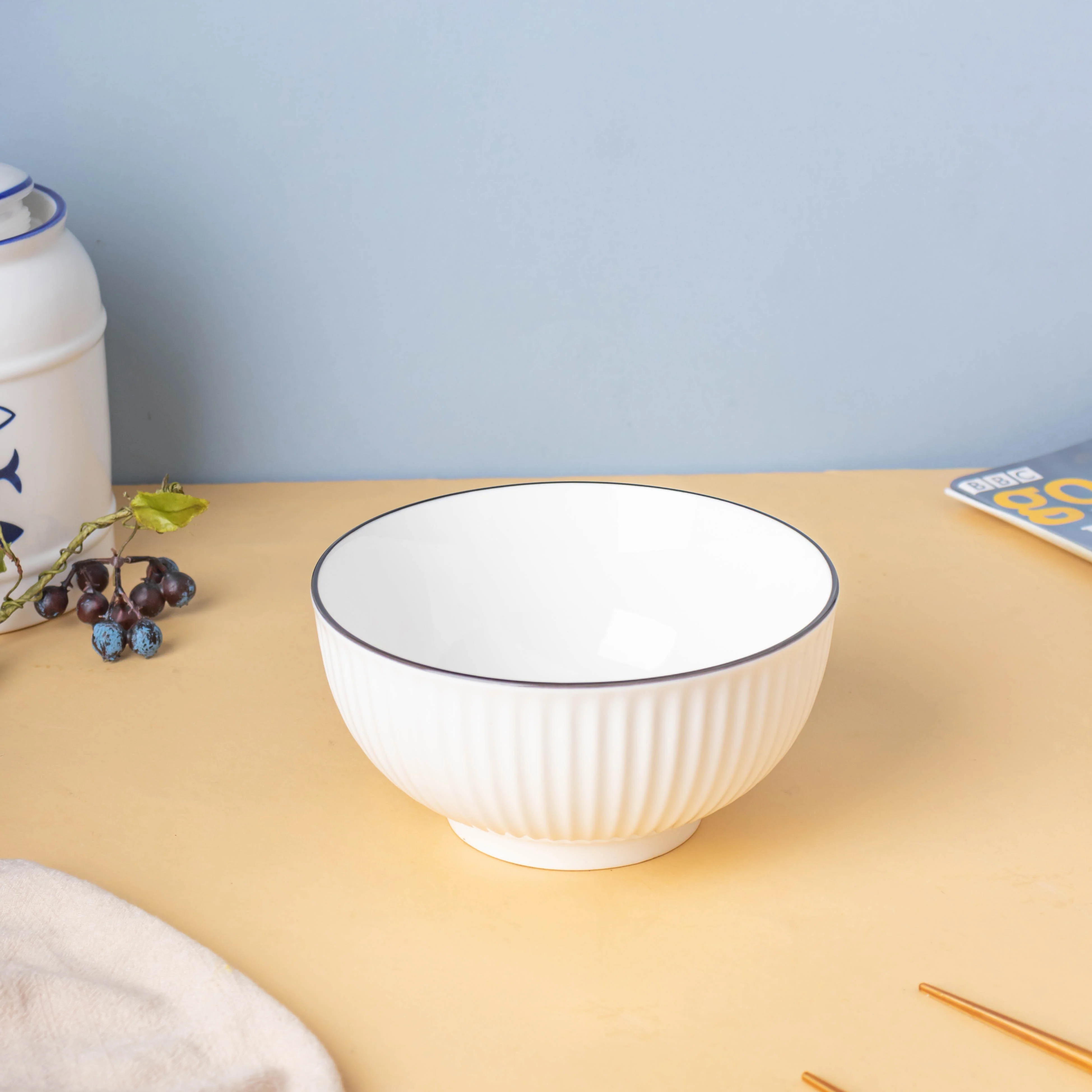 Ribbed Soup Bowl - Image 5