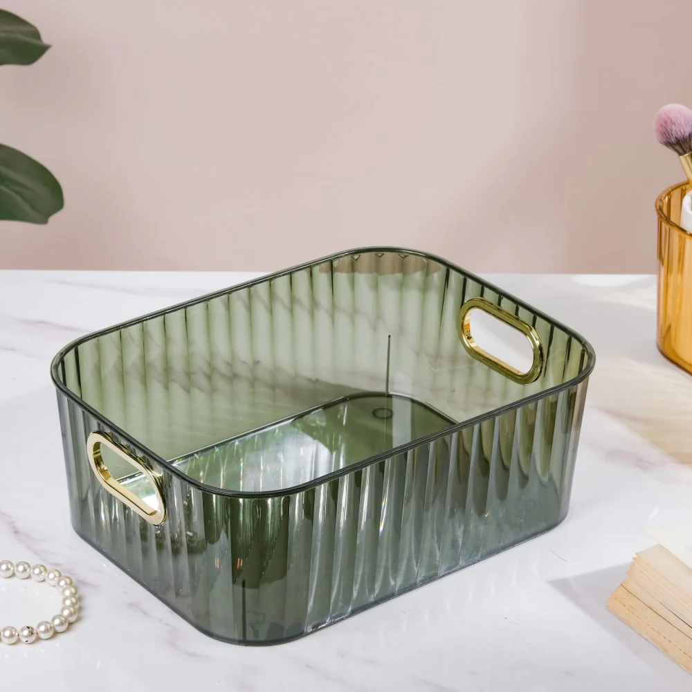 Ribbed Storage Organiser Green 11 Inch - Image 10