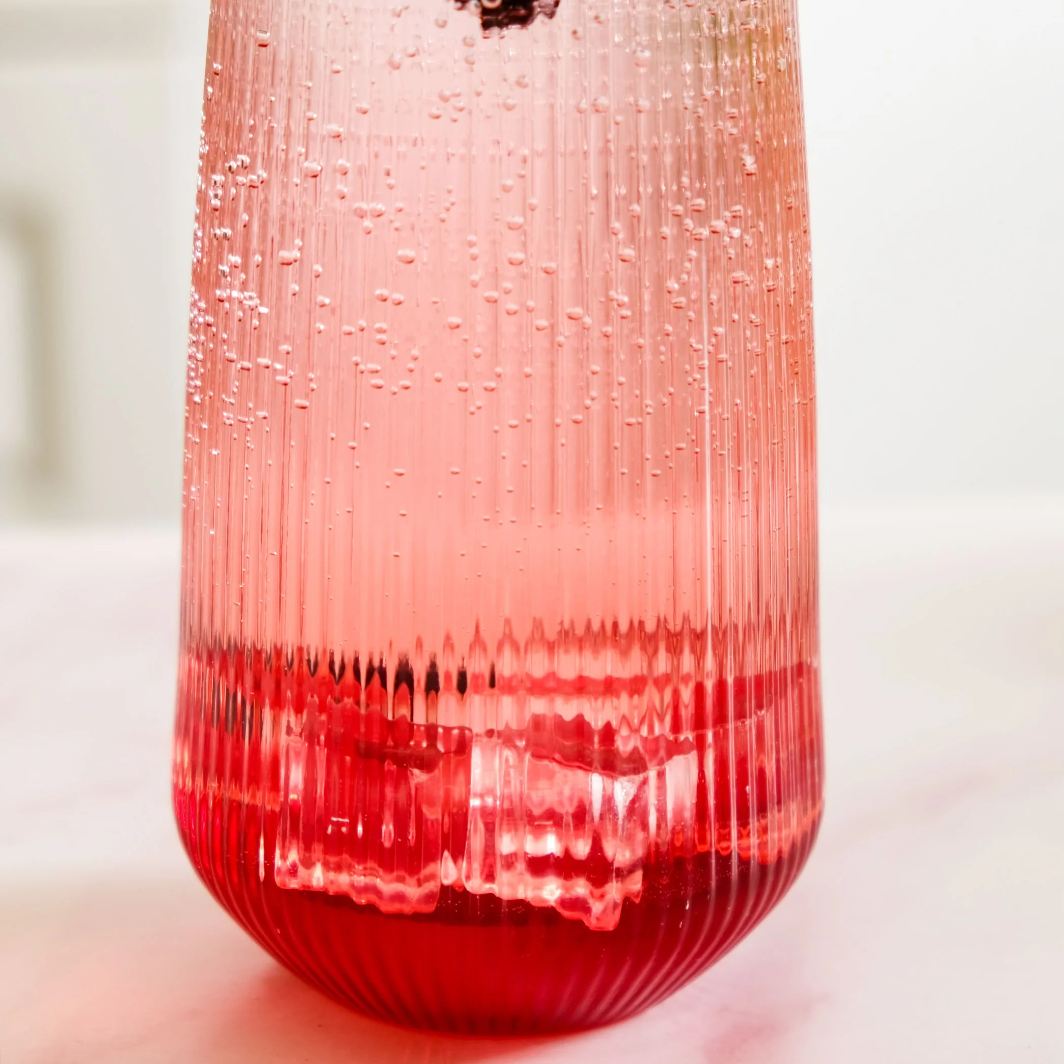 Ribbed Tall Glass Set Of 4 500ml - Image 7