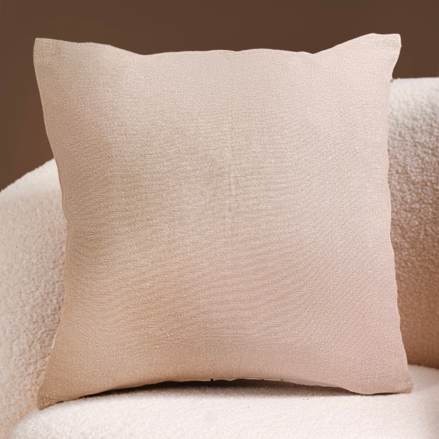 Ribbon Flower Embroidery Sofa Cushion Cover 16x16 Inch - Image 7