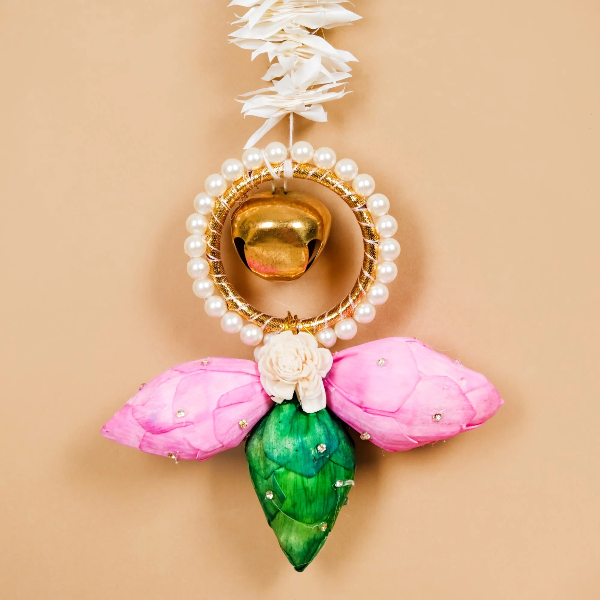 Ring And Bell Sola Flower Wall Hanging Set Of 6 - Image 7