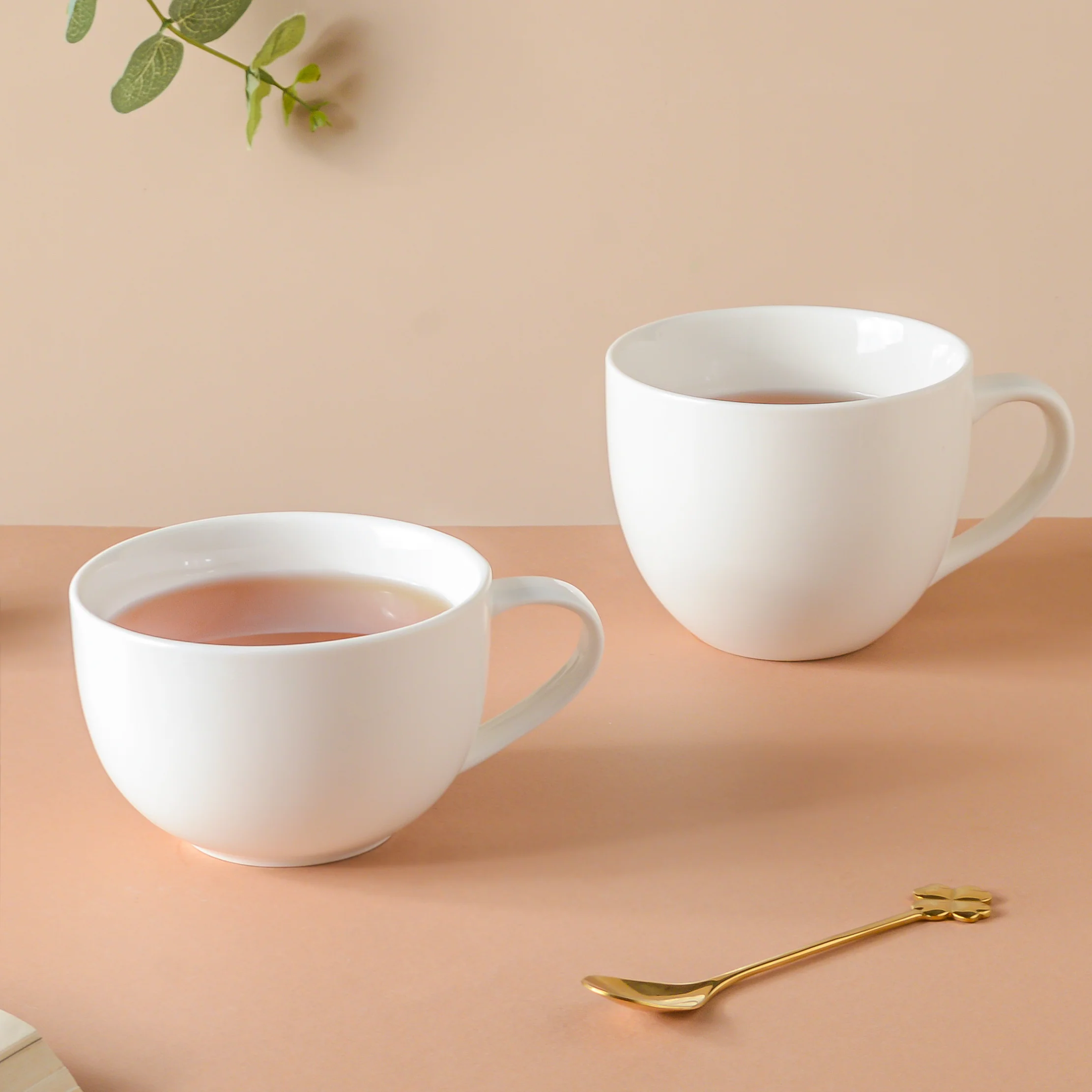 Riona Ceramic Cup White - Image 5