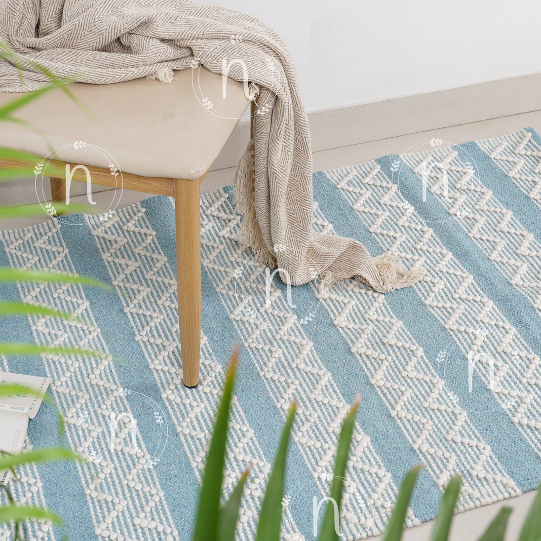 River Pattern Rug - Image 4