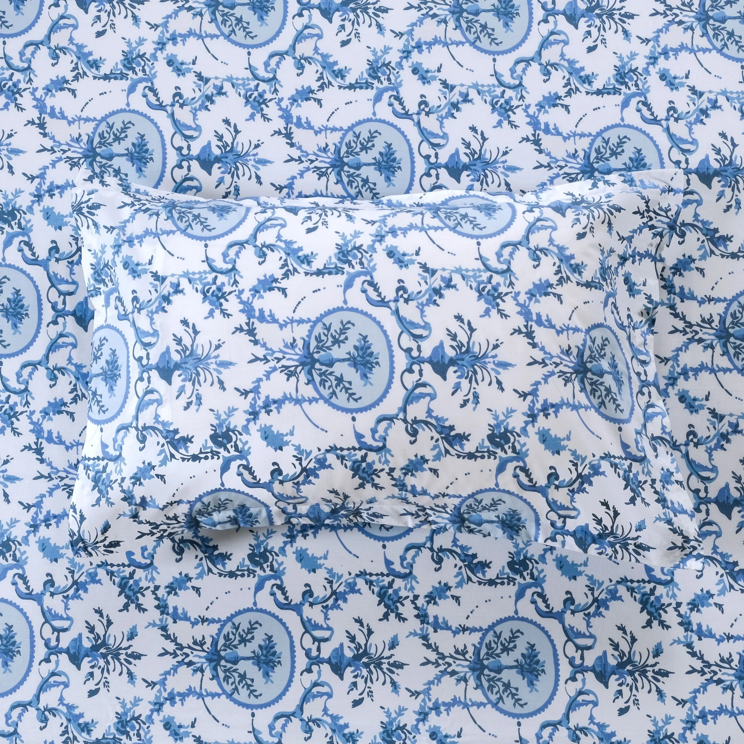 Riviera Pure Cotton King Size Bedding Set 275x275cm